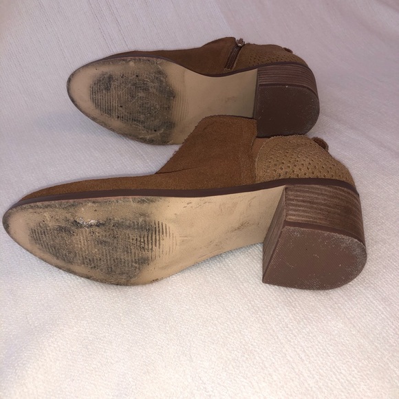 ‼️SOLD‼️ Steve Madden Ruebey Suede Bootie - Chestnut, 6.5 - Picture 8 of 14